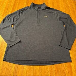 Under Armor HeatGear 1/4 Zip Pullover Mens XL Loose Fit